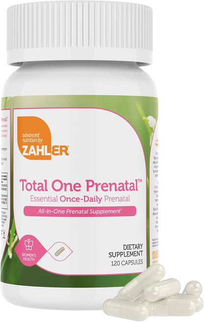 Zahler Total One Prenatal Vitamins