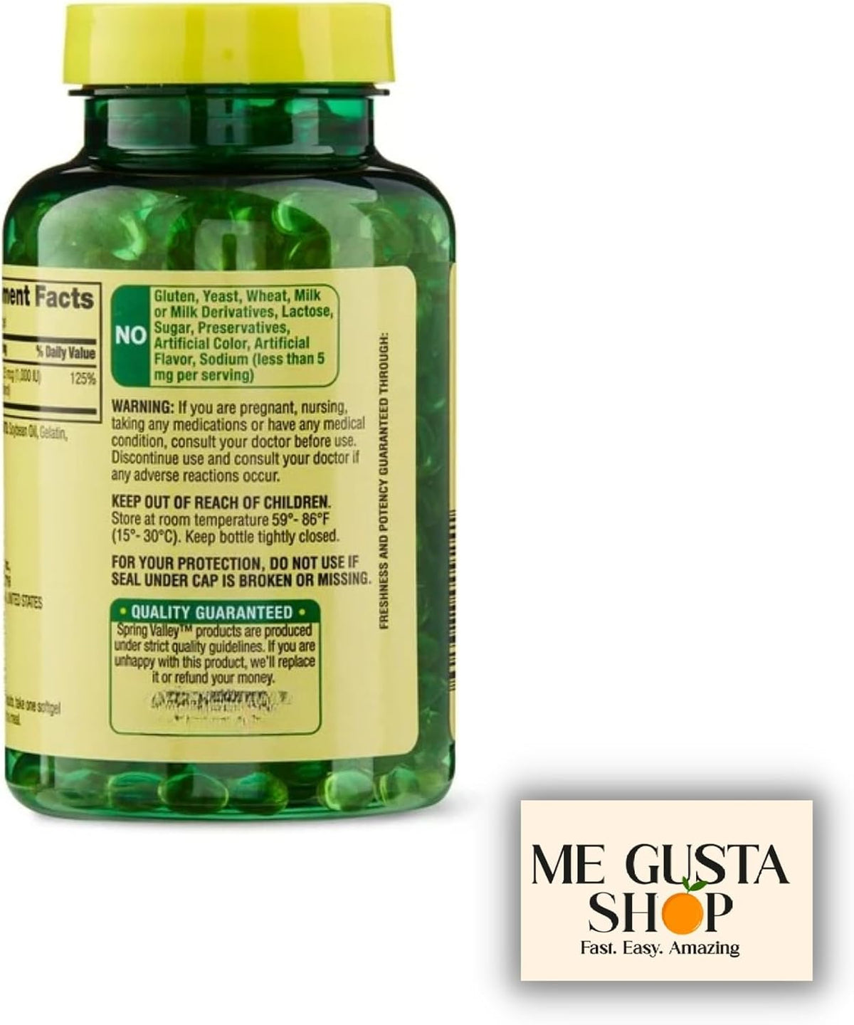 Vitamin D 1,000 IU (25 mcg) Softgels, 450 Count with Pill Case - görsel 8