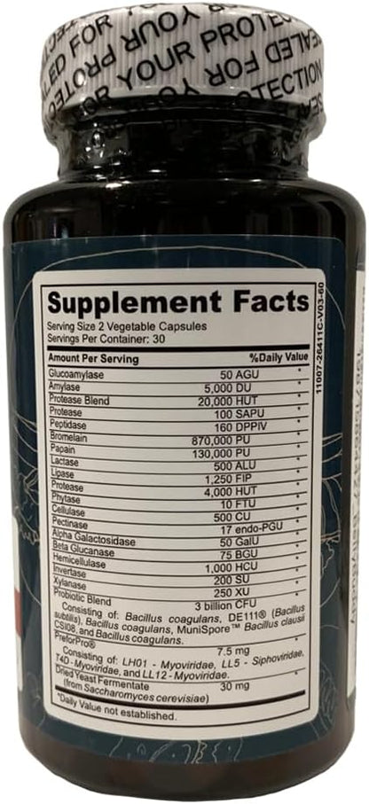 Belly Buddy Advanced Gut Health Support – Probiotics, Prebiotics & Digestive Enzymes