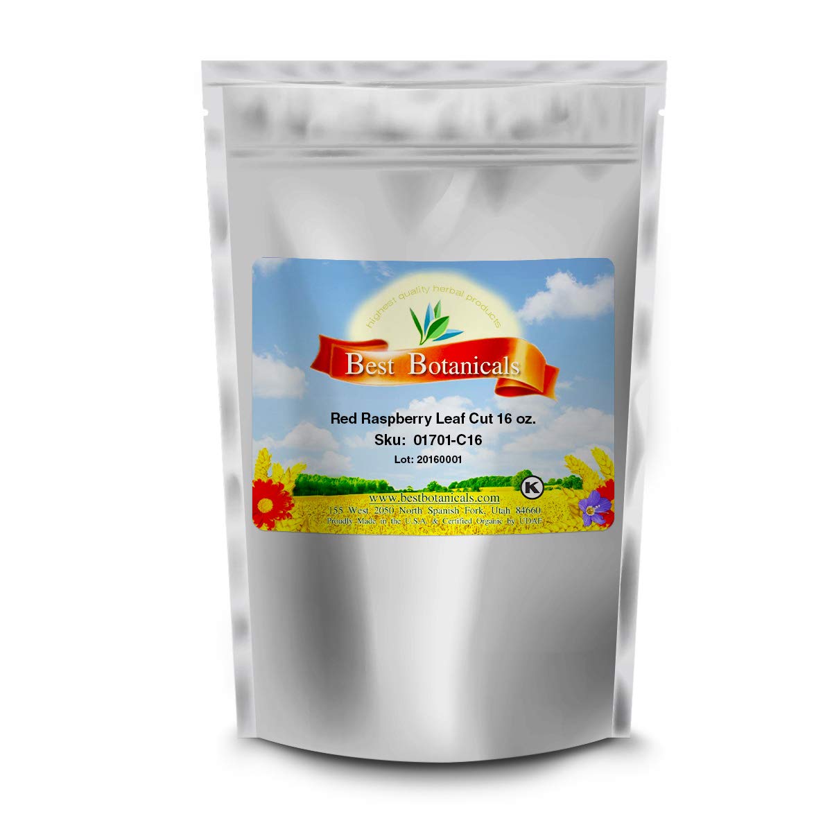 Best Botanicals Red Raspberry Leaf Cut 454 g - görsel 6