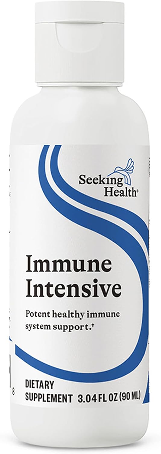 Seeking Health Immune Intensive – Potent Liquid Immune Support with Vitamins A, C, D, K & Zinc - görsel 1