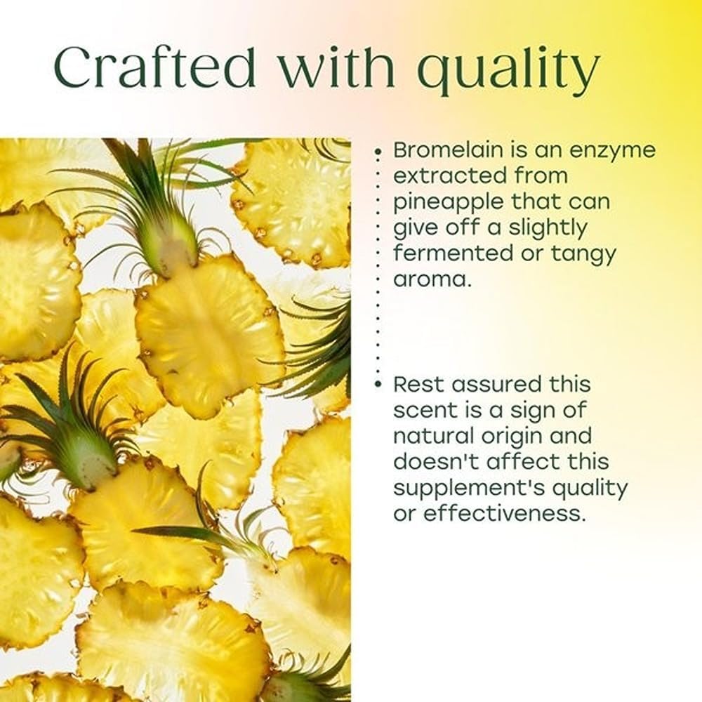 MegaFood Quercetin with Bromelain Supplement – 500mg Quercetin + 165mg Bromelain, 60 Capsules - görsel 5