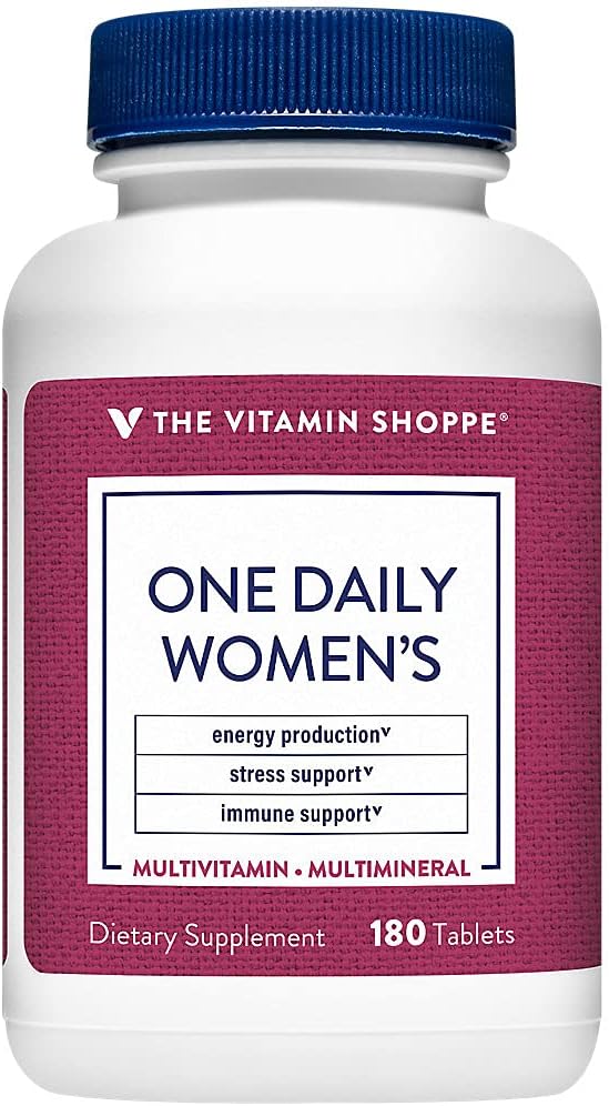 The Vitamin Shoppe One Daily Women's Multivitamin - 180 Tablets - görsel 5