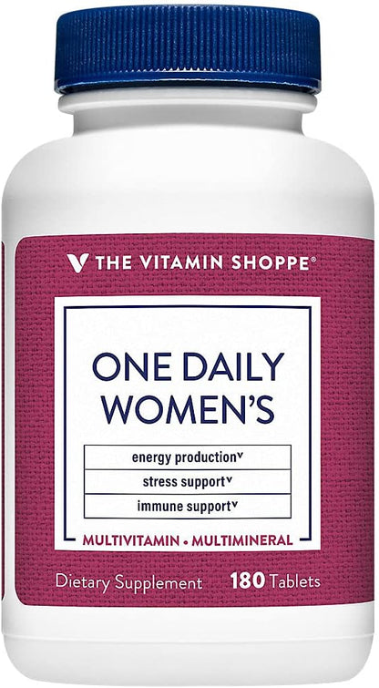 The Vitamin Shoppe One Daily Women's Multivitamin - 180 Tablets