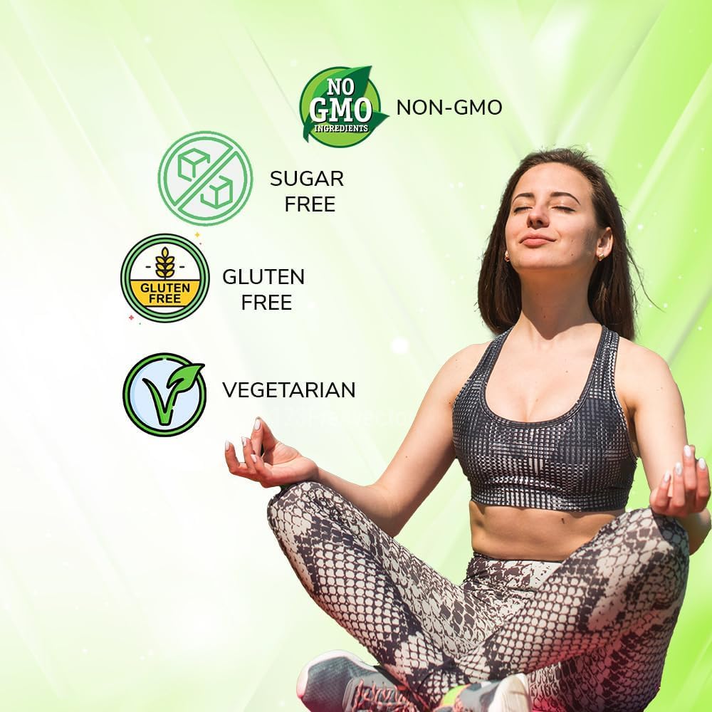 Pure Nutrition Super Greens Effervescent Tablets | 40 Count (20x2) | with Moringa, Spirulina, Arjuna Leaf & B Vitamins - görsel 5
