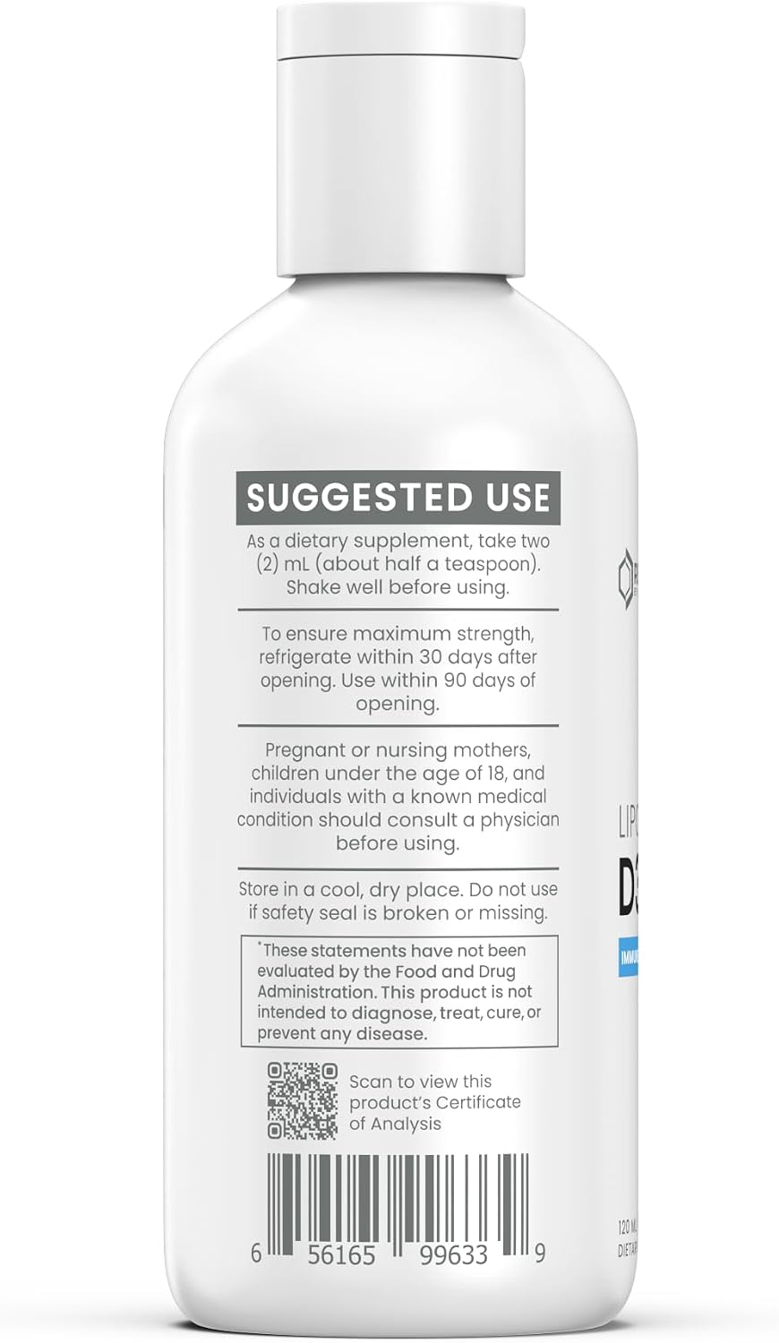 Renue By Science Vitamin D3 K2 Liposomal Gel - High Strength D3 & K2 Supplement with 2500 IU Vitamin D3 and 200 mcg Vitamin K2 per Serving, Non-GM, Allergen-Free, Made in the USA - görsel 2