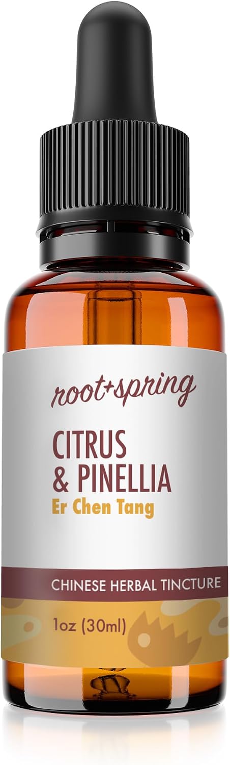 root + spring Citrus & Pinellia Herbal Tincture - Er Chen Tang - 30 ml (Pack of 4) - görsel 8