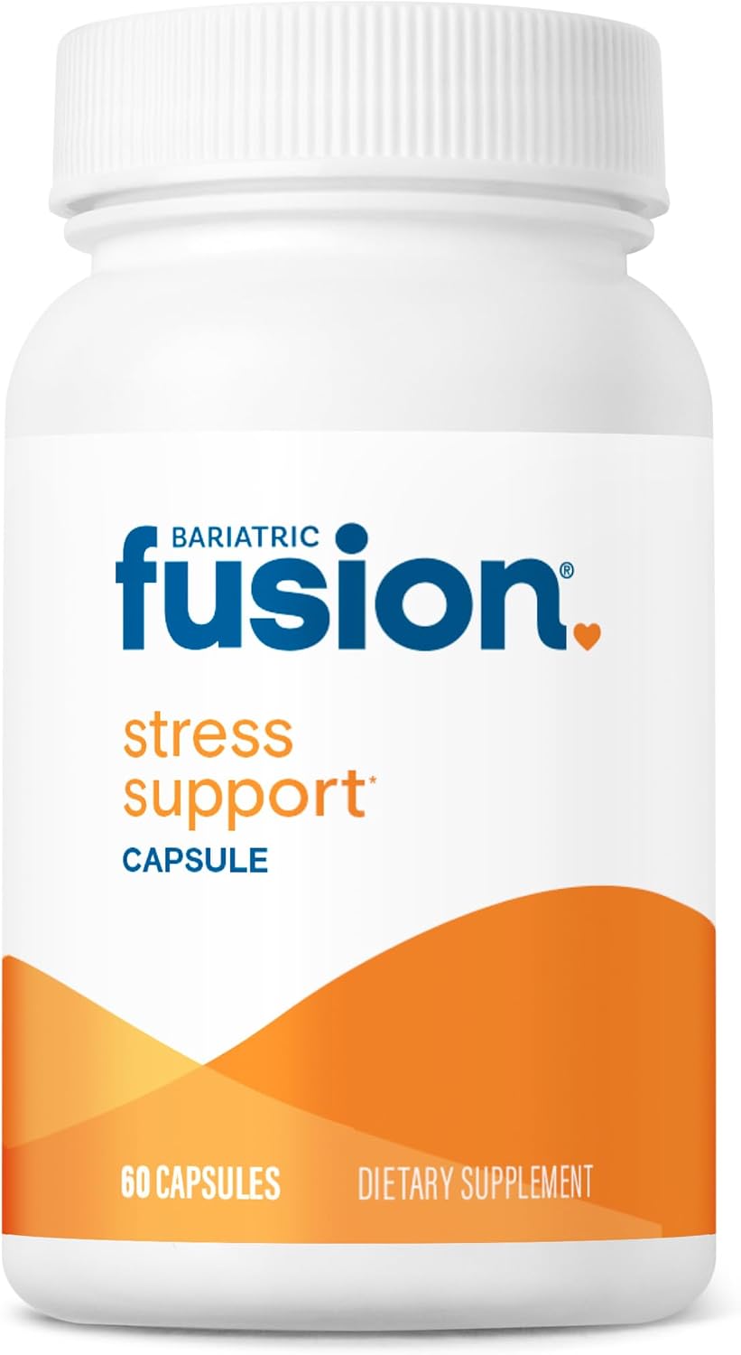 Bariatric Fusion Stress Support* - Vegan Supplement with Magnesium and Ashwagandha - 60 Capsules - görsel 1