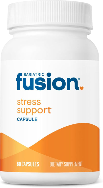 Bariatric Fusion Stress Support* - Vegan Supplement with Magnesium and Ashwagandha - 60 Capsules