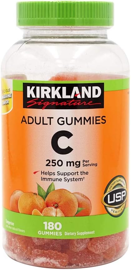 Kirkland Signature Vitamin C 250 mg Gummies, 360 Count - görsel 1