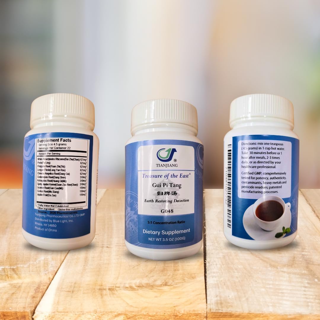 Earth Restoring Decoction - Gui Pi Tang (5:1 Concentrated Herbal Extract Granules, 100g) - görsel 2