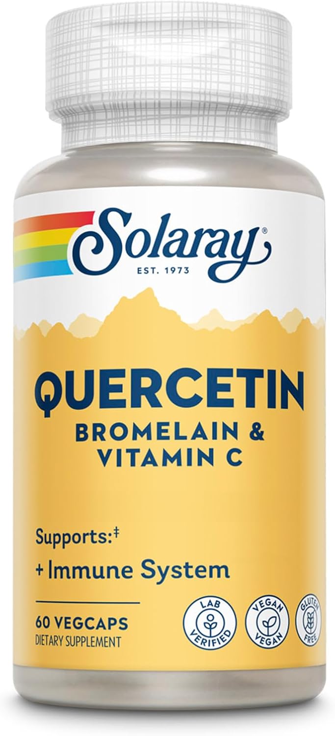 SOLARAY QBC Plex – Quercetin, Bromelain & Vitamin C Supplement - görsel 8