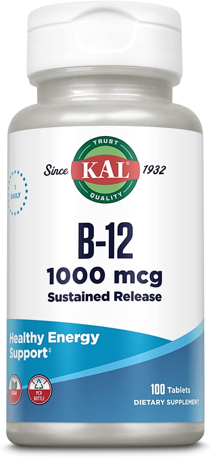 KAL Vitamin B12 Methylcobalamin Lozenges 1000mcg - görsel 9