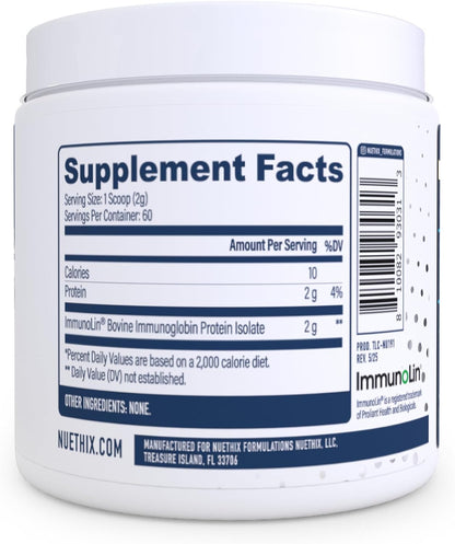 NuEthix Formulations Bloat Eaze Pro – Gut Barrier Support Food Supplement, 60 Servings
