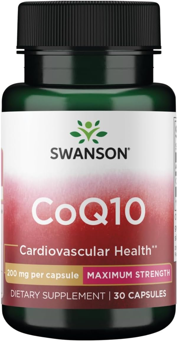 Swanson CoQ10 200 mg, 30 Capsules (Pack of 2) - görsel 8