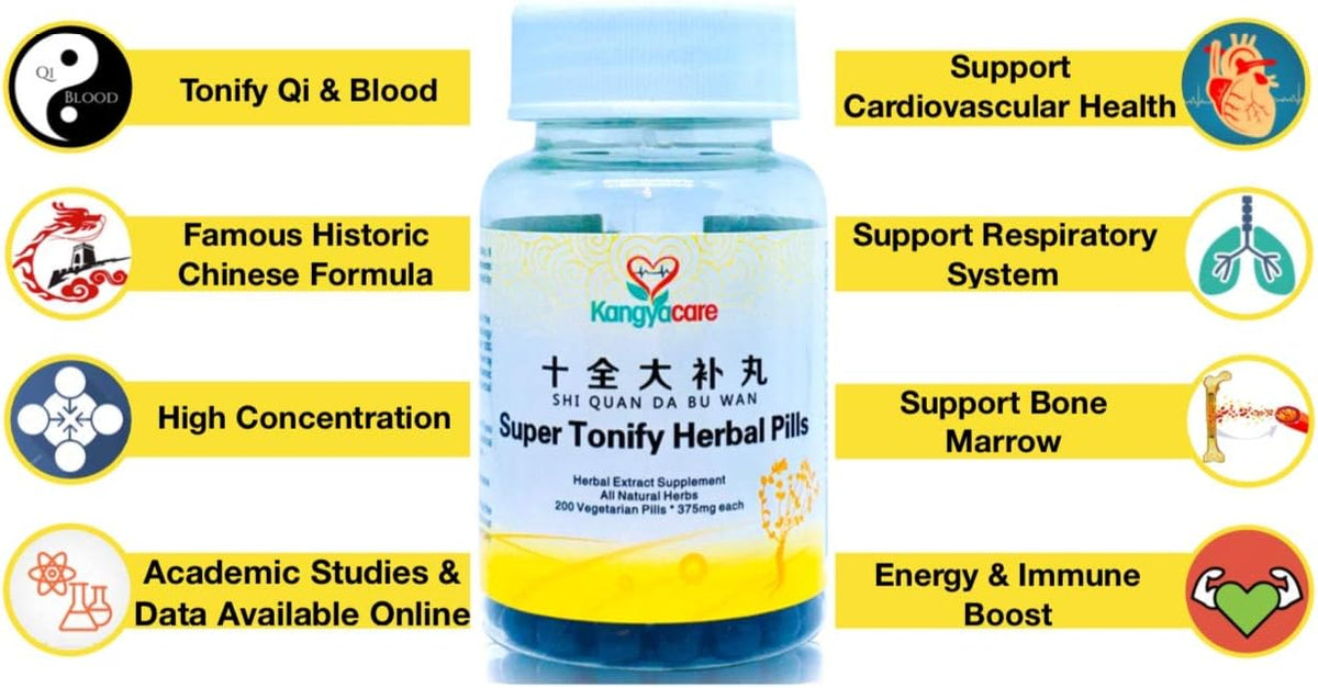 Shi Quan Da Bu Wan (十全大补丸) - Super Tonify Herbal Pills - 200 Count - görsel 2