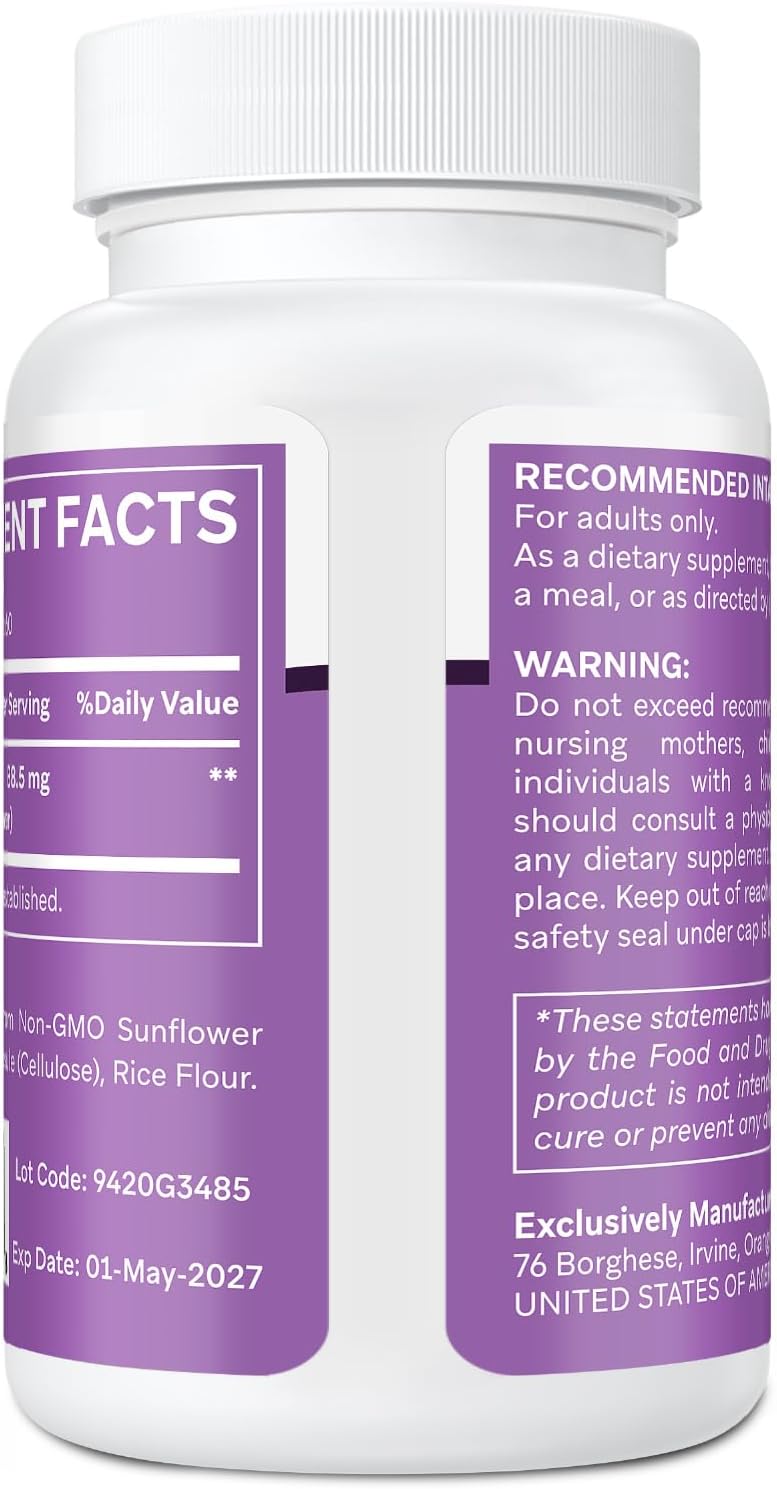 Liposomal Saffron Supplements 88.5 mg, Maximum Absorption, 100% Pure Saffron Extract Capsules for Mood, Energy, Vision and Focus - 60 Vegan Capsules - görsel 4