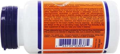 NOW Foods EpiCor Plus Immunity 60 Vegetarian Capsules