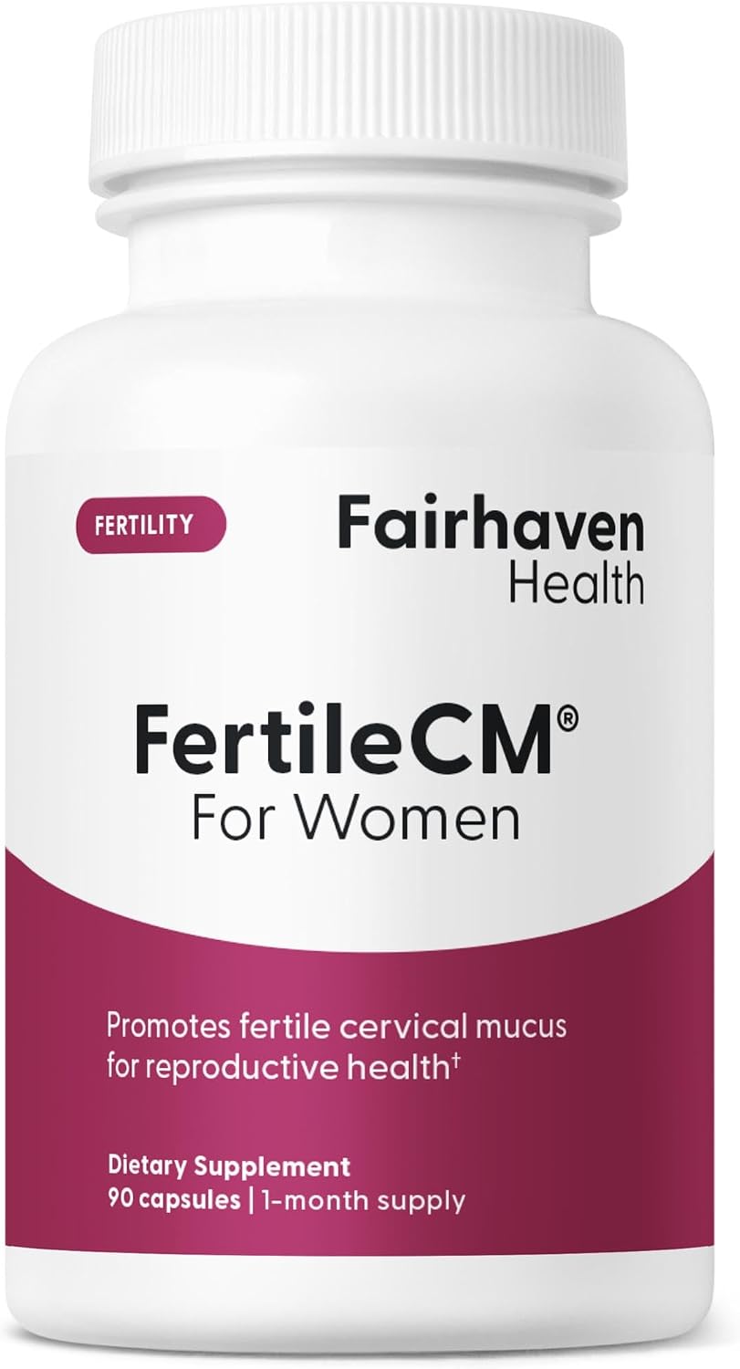 Fairhaven Health FertileCM Fertility Supplement for Women - 90 Capsules - görsel 1