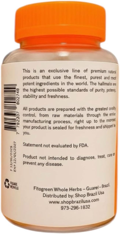 Fitogreen Sucupira Oil (Pterodon emarginatus) 500 mg – 60 Soft gel capsules – Plant Based