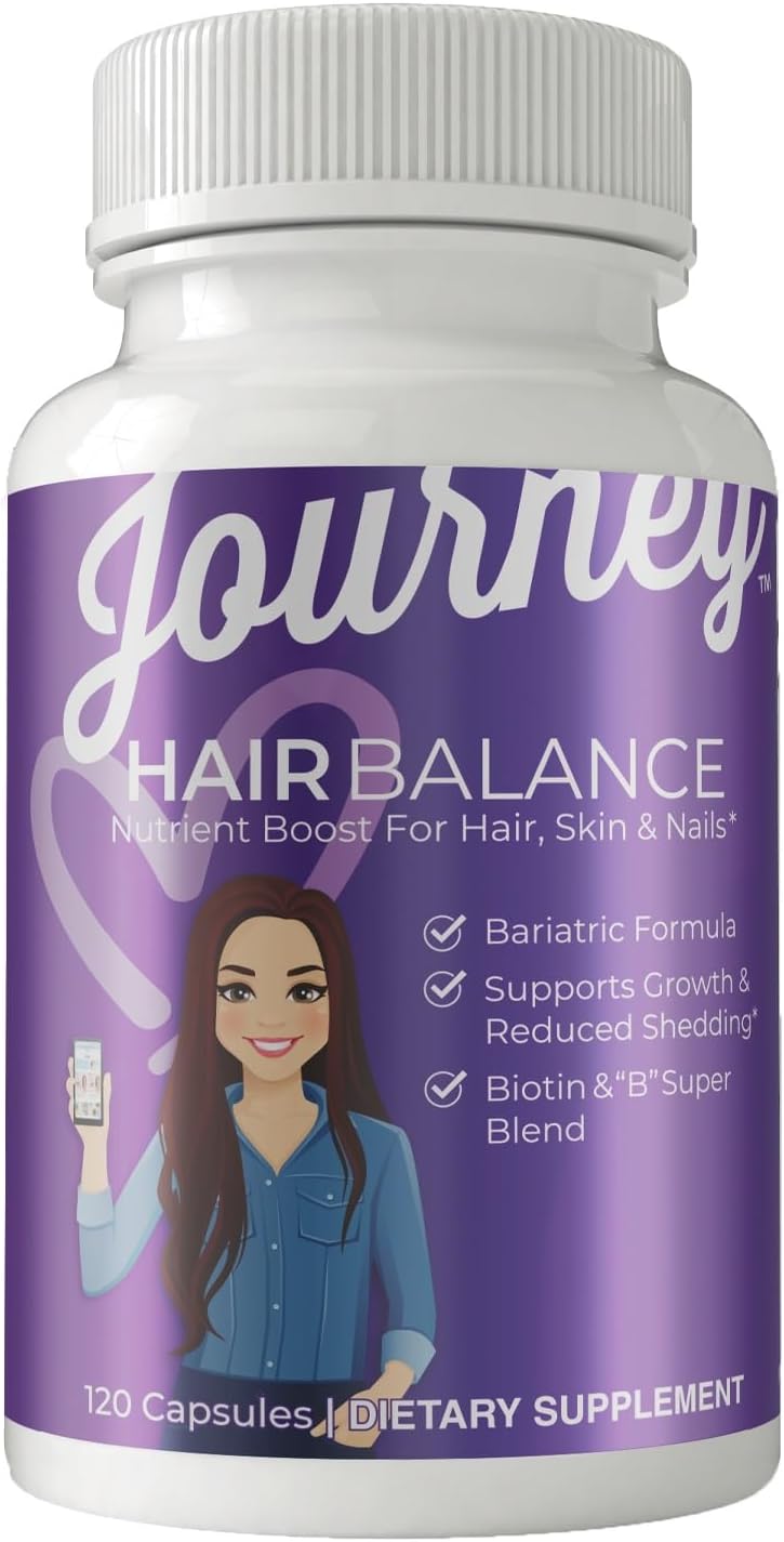 Bariatric Eating Journey Hair Balance Nutrient Boost for Hair, Skin and Nails (120 Capsules) - görsel 1