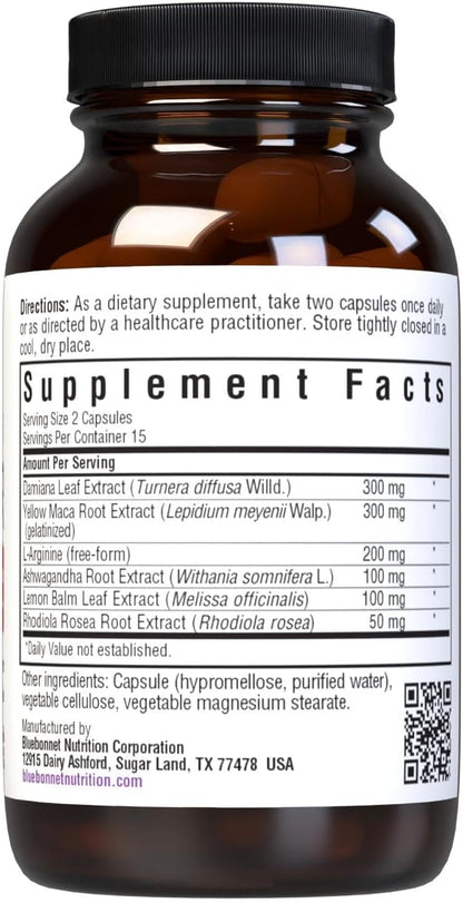 Bluebonnet Nutrition Intimate Essentials for Her – Female Vitality & Libido Support, 30 Capsules