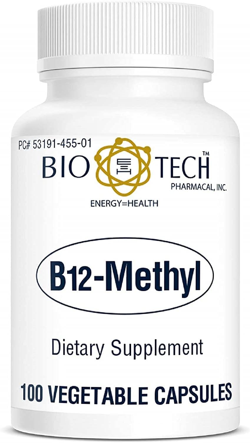 Vitamin B12 Methylcobalamin - 100 Capsules - görsel 1