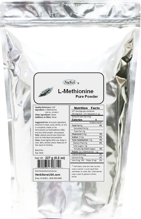 L-Methionine Powder Pure (227g)