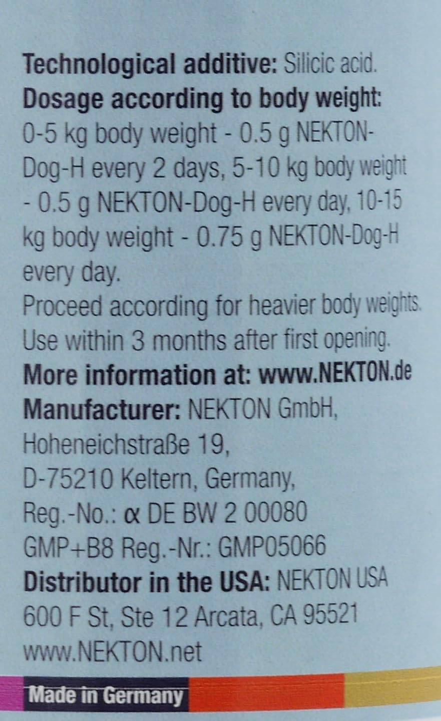Nekton Dog-H Canine Vitamin Supplement, 30g - görsel 3
