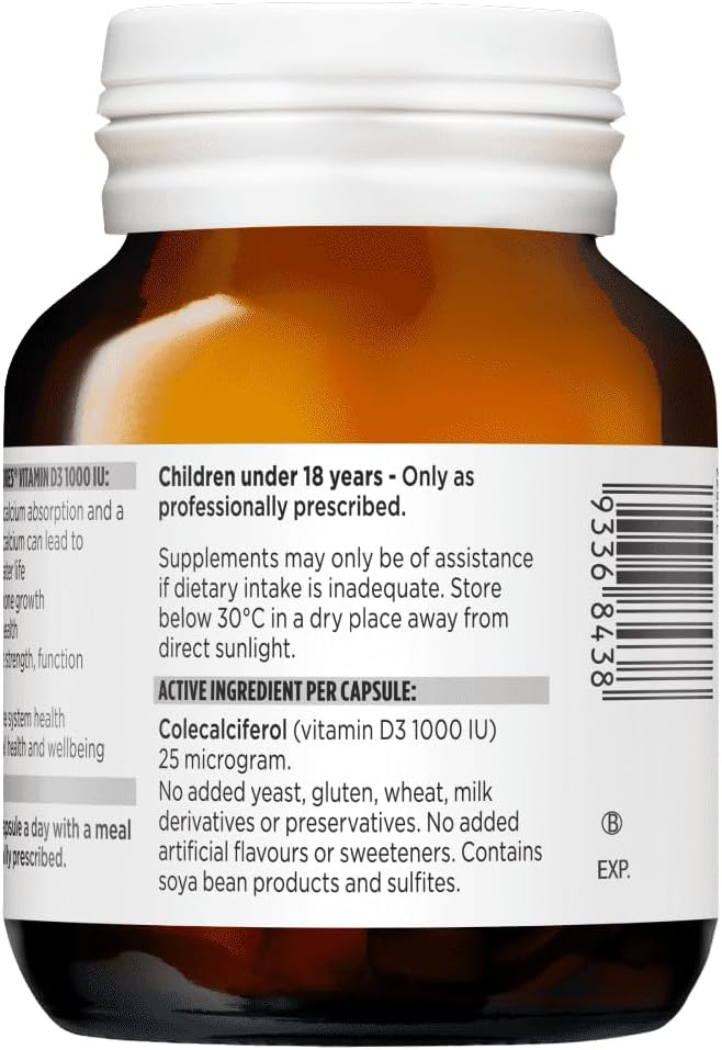 Blackmores Vitamin D3 1000IU, 60 Capsules - görsel 3