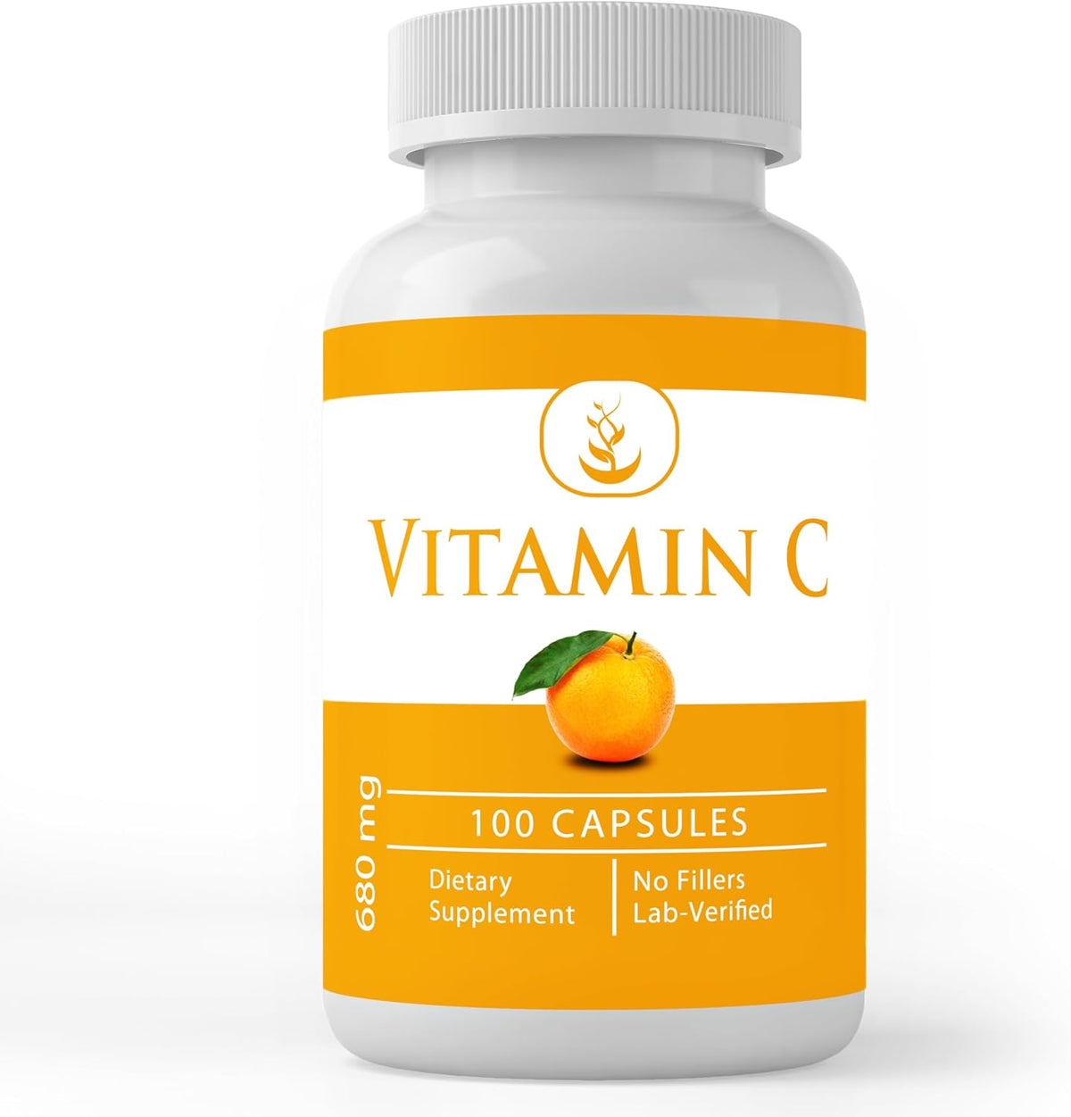 PURE ORIGINAL INGREDIENTS Vitamin C – 100 Capsules, No Additives or Fillers - görsel 1