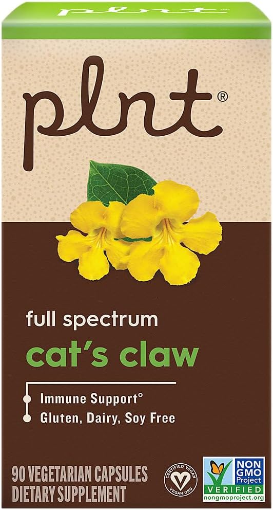 Cat's Claw - Full Spectrum for Immune Support (90 Vegetarian Capsules) - görsel 4