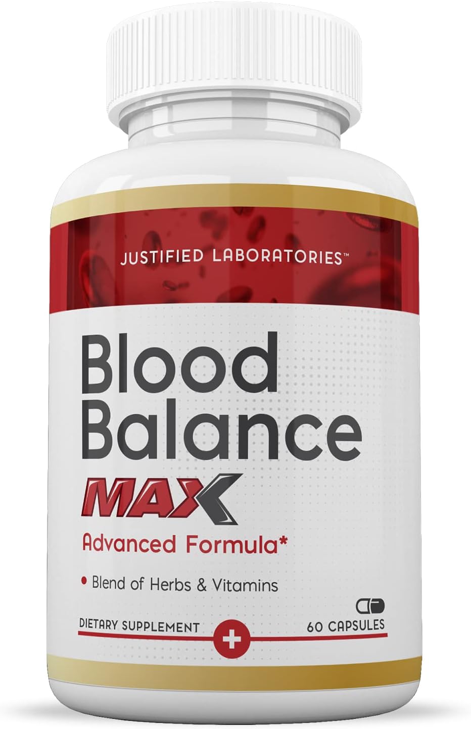 Justified Laboratories Blood Balance Max – Advanced Circulatory Support with Herbs & Vitamins (60 Capsules, Pack of 2) - görsel 3