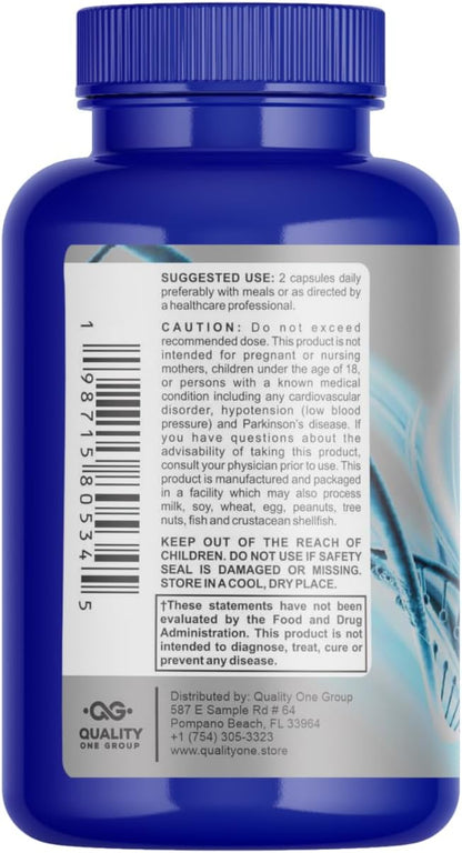Immune Support Complex Food Supplement with Vitamin C, E, Quercetin, Graviola, Garlic, Selenium, Grape Seed, Advanced Immune Defence, Supports Overall Health, Provides Vital Nutrients & Antioxidants