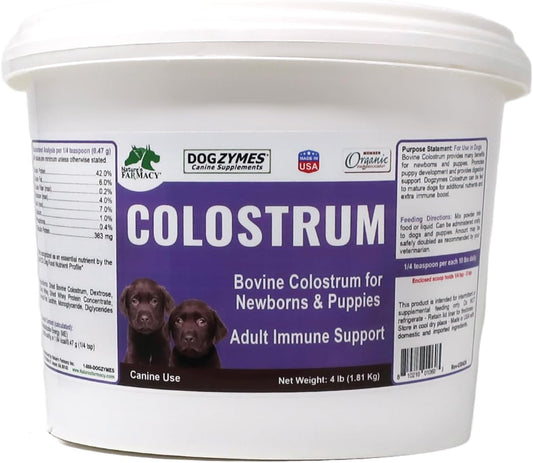 Dogzymes Colostrum (1.8 kg) Powder for Dogs