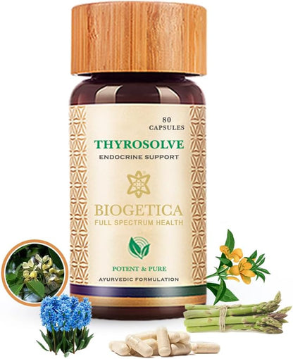 Biogetica Bipsolve Natural Heart Wellness Supplement - Ayurvedic Arjuna, Amalaki & Garlic - Vegan Tablets (80 Count)