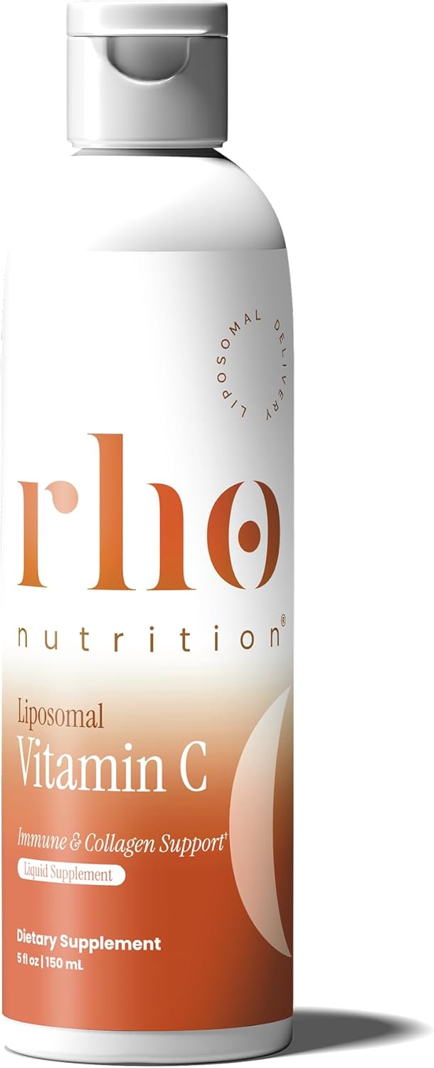 Rho Nutrition Liposomal Vitamin C – Ultra High Absorption Liquid Vitamin C Supplement - görsel 1