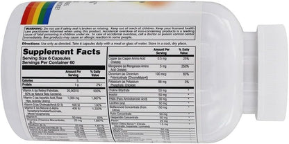 Solaray Spectro Multivitamin - 360 Capsules