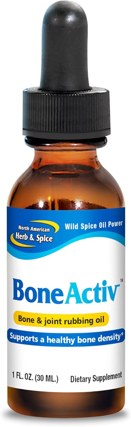 North American Herb and Spice Boneactiv Rubbing Oil, 30 ml - görsel 1