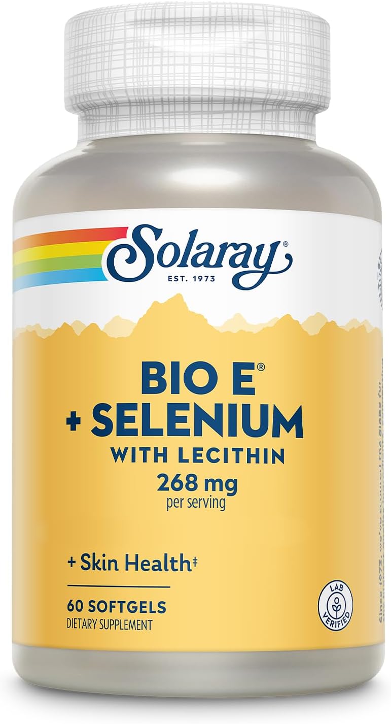 SOLARAY Bio Vitamin E with Selenium - görsel 1