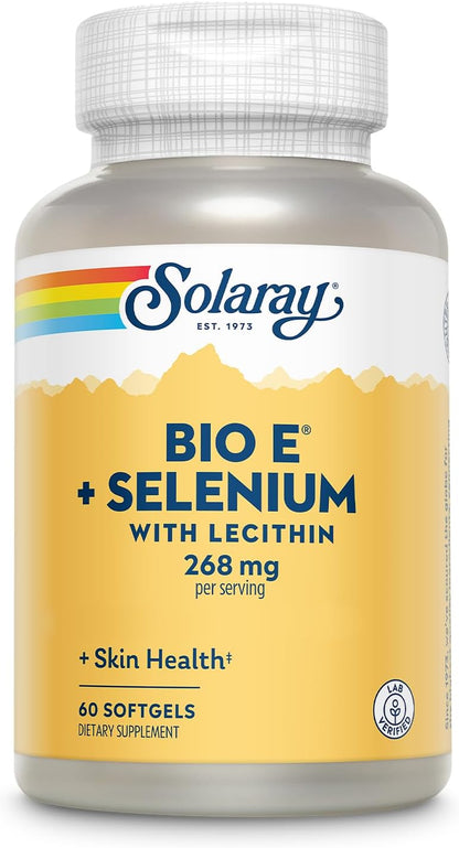 SOLARAY Bio Vitamin E with Selenium