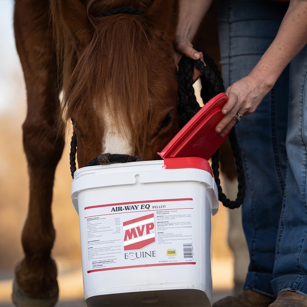 MVP Air-Way EQ - Supports Normal Respiratory Function and Seasonal Allergy Support in Horses, 2.27 kg (40 Servings) - görsel 3