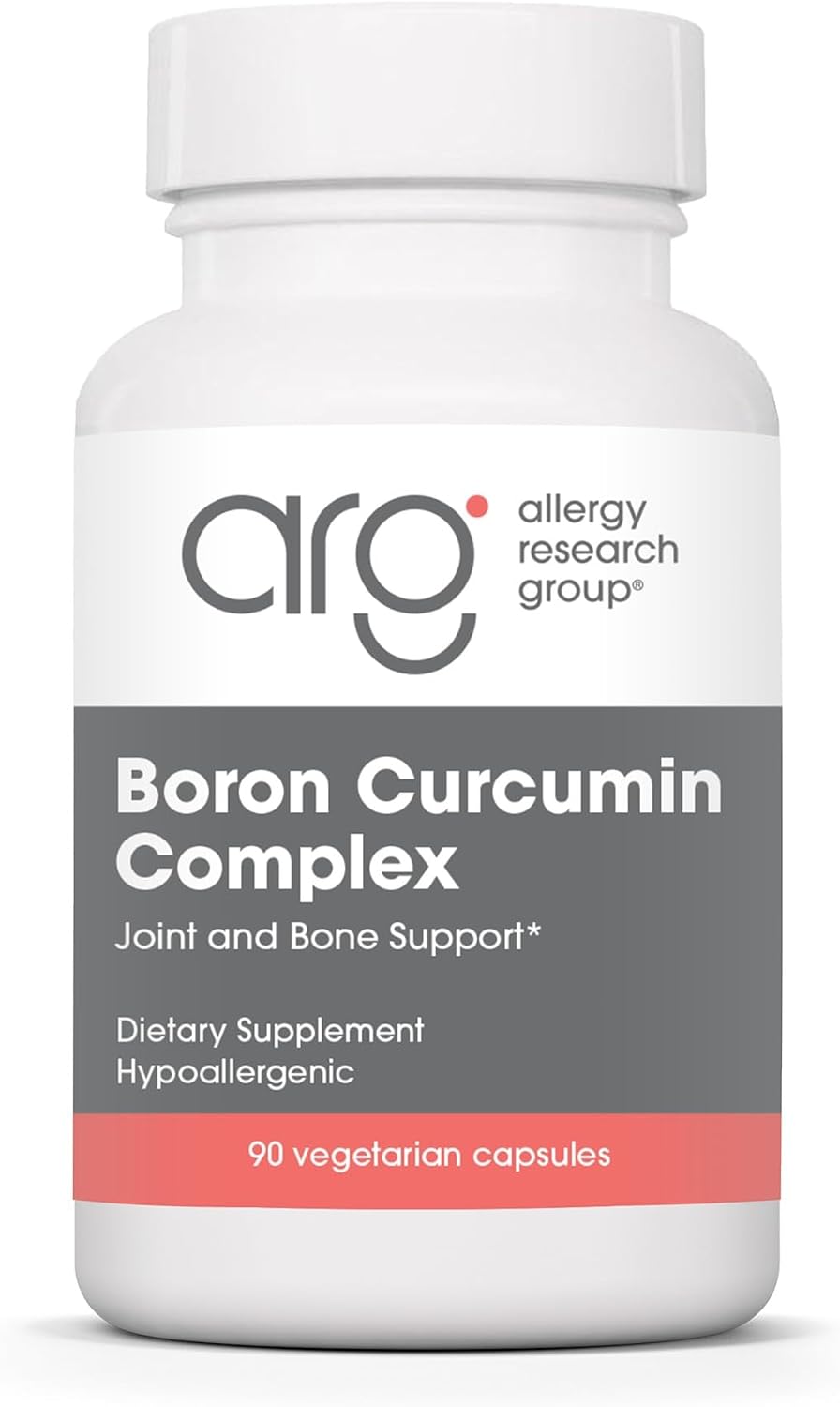 Allergy Research Group Boron Curcumin Complex, 90 Vegetarian Capsules - görsel 1