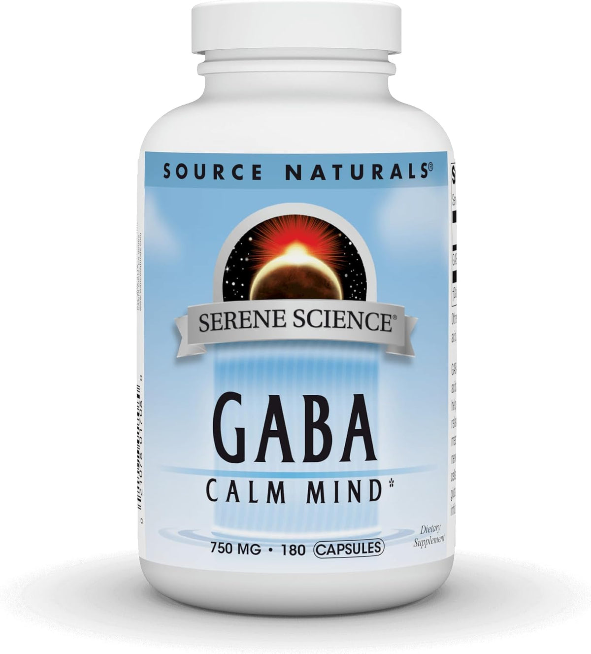 Source Naturals Serene Science GABA, for a Calm Mind, 750mg – 45 Capsules - görsel 6