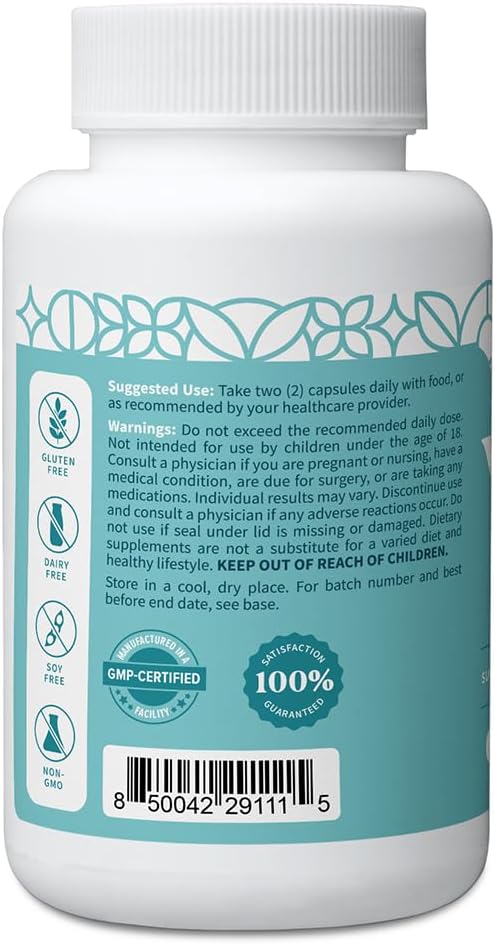 Pattern Wellness Vitamin B Complex Supplement - Comprehensive Blend of Essential B Vitamins - Supports Energy, Cognitive & Cellular Health - 3rd Party Lab Tested - 60 Capsules - görsel 2