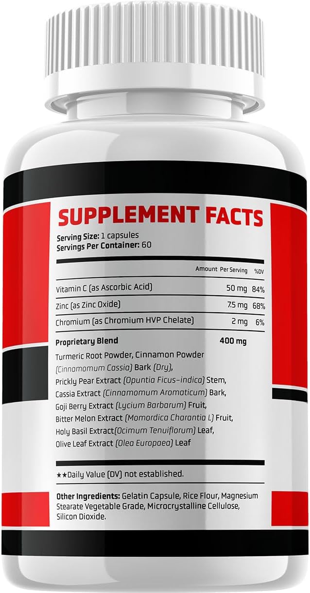 Sweet Balance Glyco Optimizer Capsules - Advanced Formula for Glycogen Support, 60 Capsules (1 Month Supply) - görsel 2