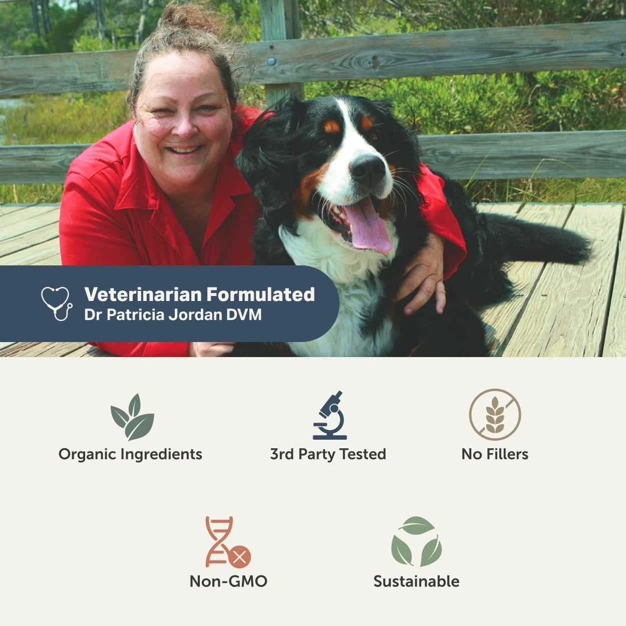 FOUR LEAF ROVER Yeast Guard - Dog Yeast Support for Itchy Skin, Ears & Paws - Veterinary Formulated with Organic Herbs - 30 Day Supply - görsel 9