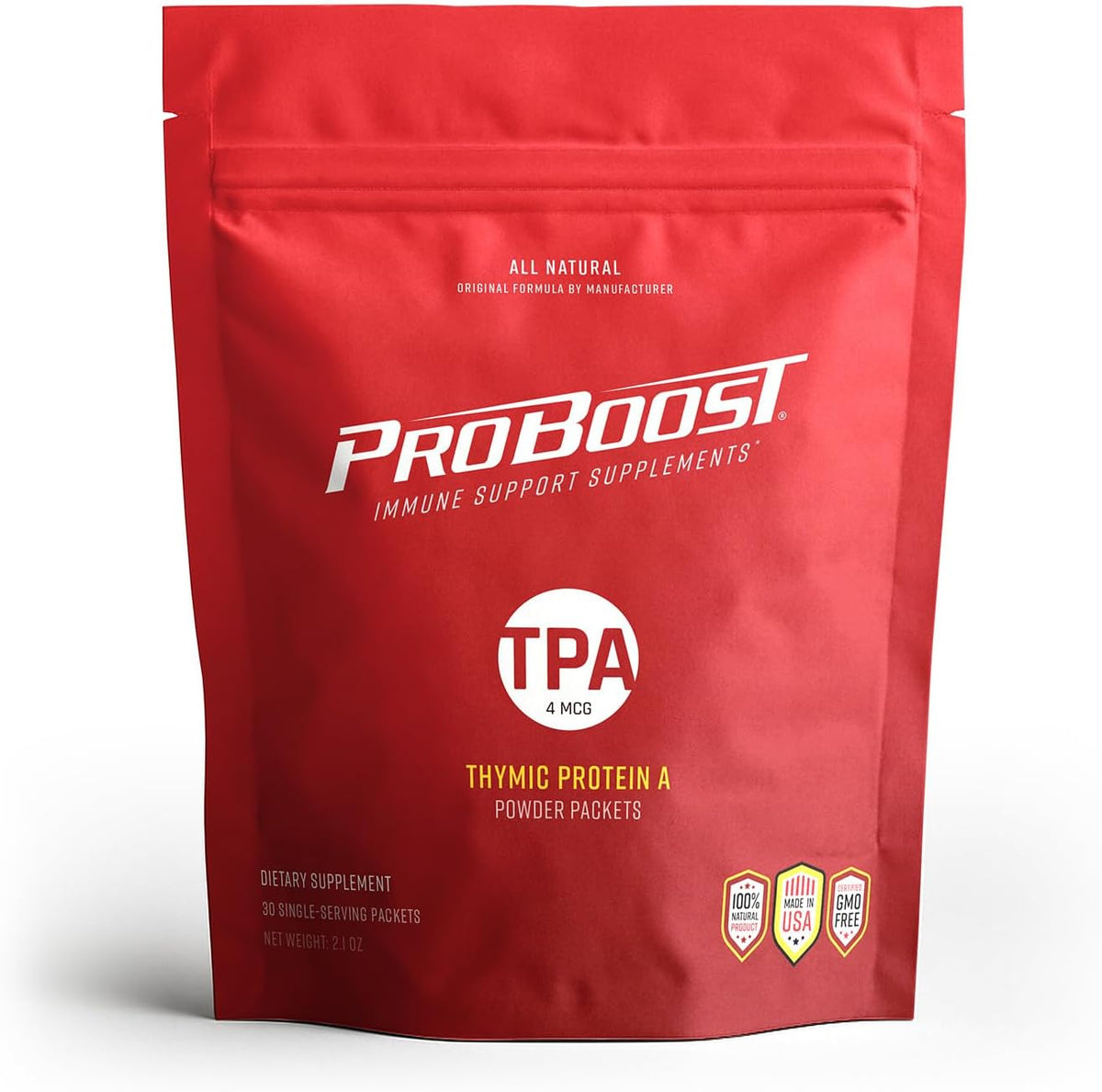 ProBoost Thymic Protein A Powder Packets – 30 Packets – Immune System Support - görsel 1