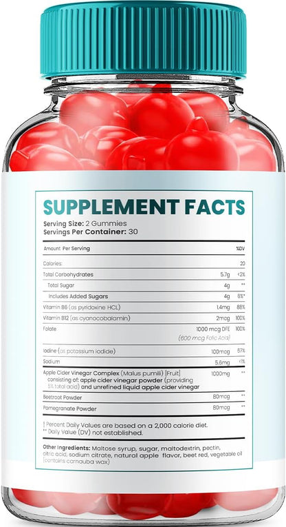 Keto Genesis ACV Gummies – Advanced Formula 1000mg (2 Pack, 120 Gummies)