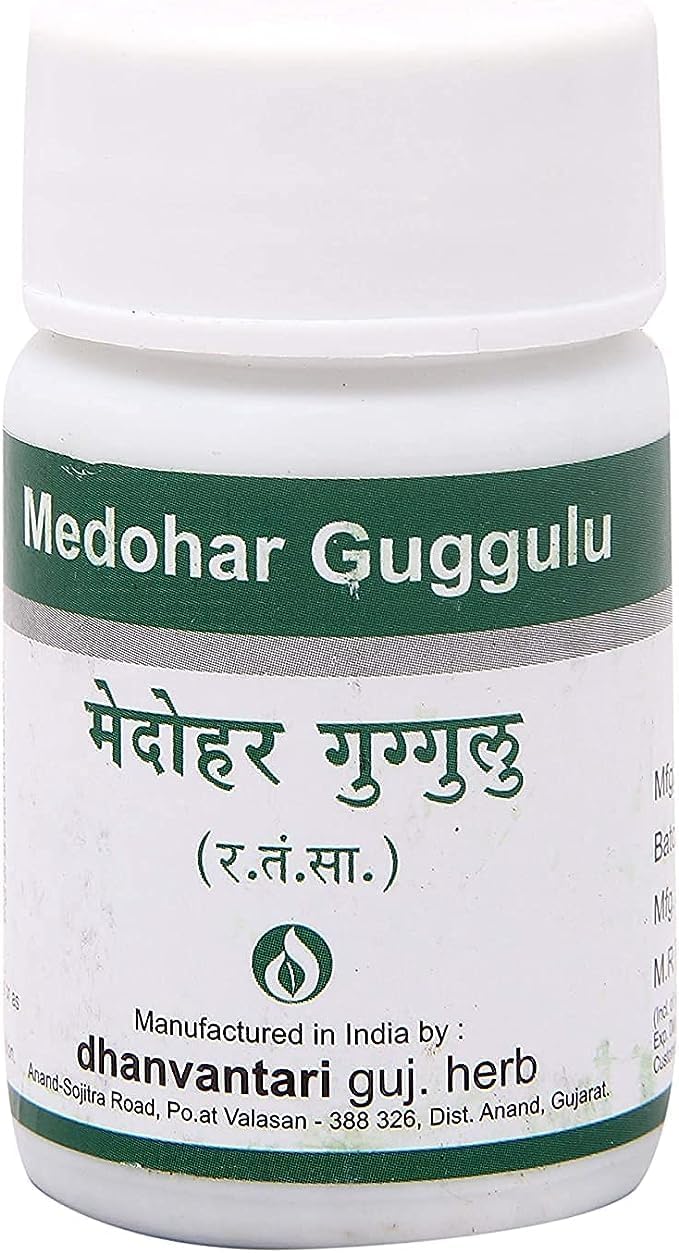 Metrol Medohar Guggulu - 60 Tablets, Pack of 1 - görsel 1